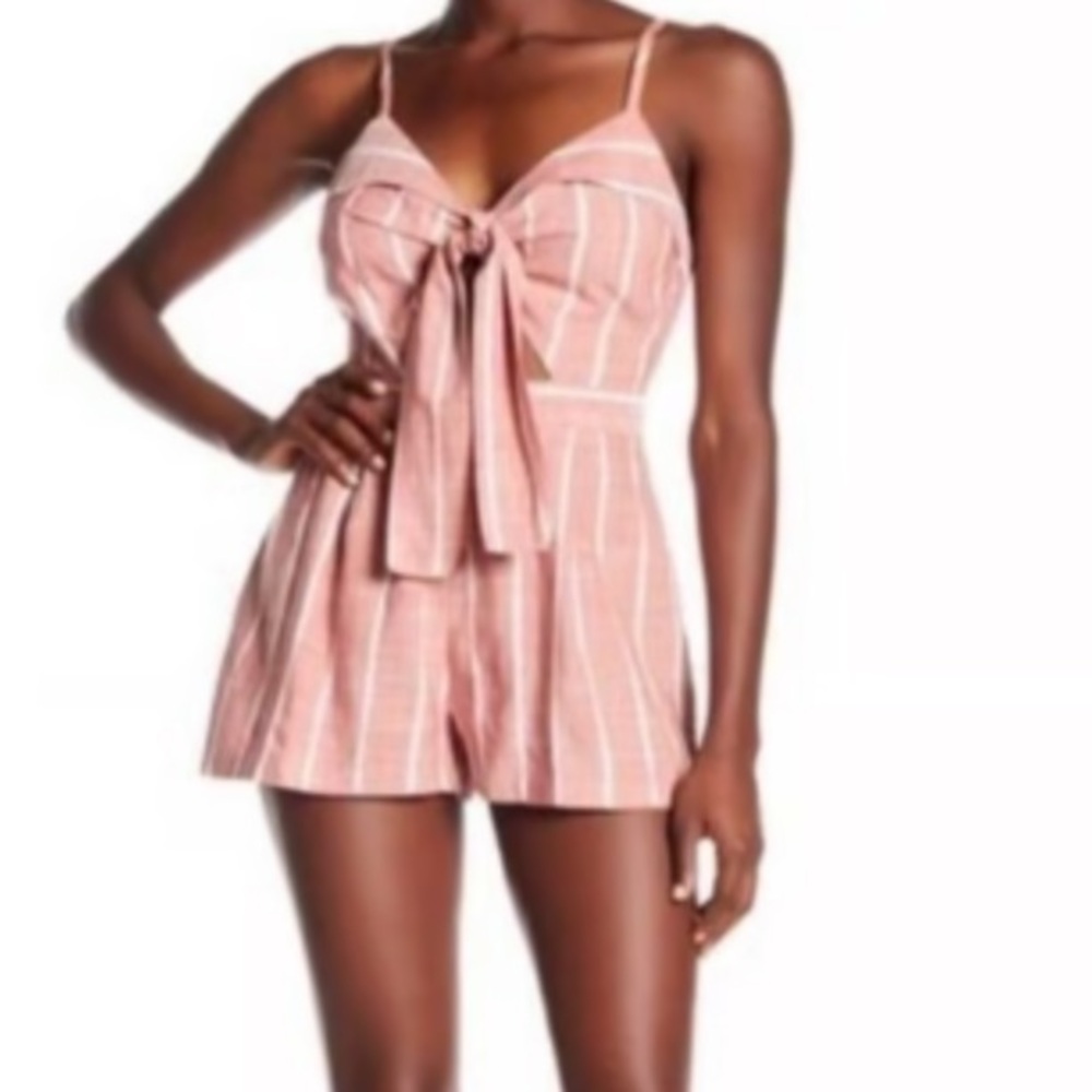 Ten Sixty Sherman Pink Romper
